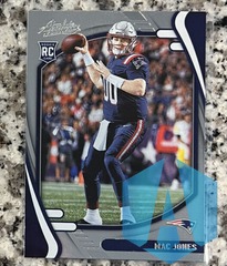 2021 Panini Absolute Football Mac Jones Rookie RC #109 New England Patriots